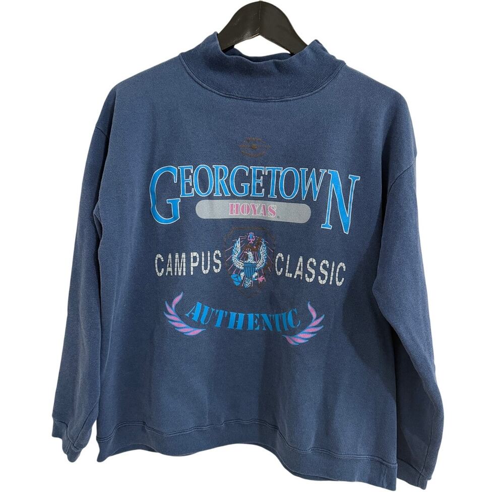 Vintage Georgetown University Bulldogs Sweatshirt Women's XS